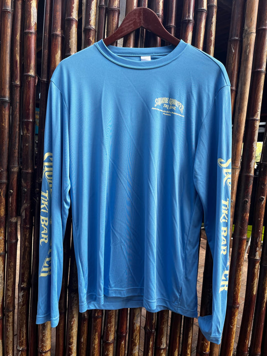 Long Sleeve Fish Skeleton Tech Tee