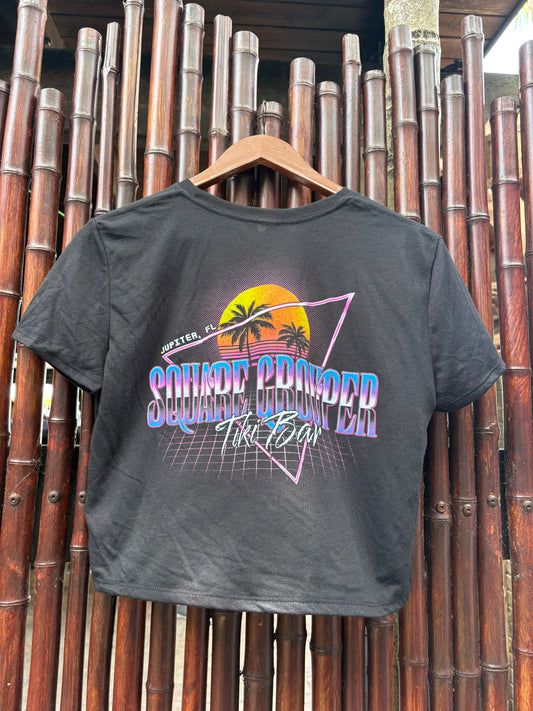Miami Vice Crop Tee