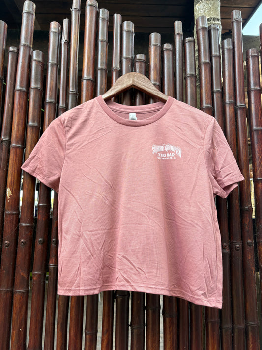 Gradient Palm Crop Tee