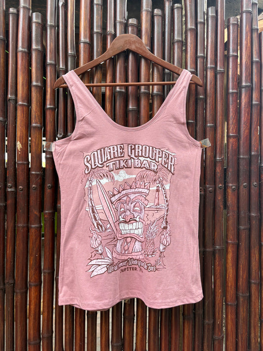 Monochrome Tiki Tank