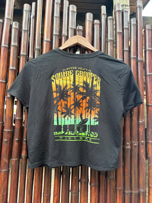 Surfer Paint Crop Tee